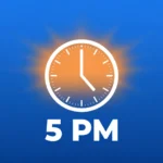How Long Until 5 PM Today? - live countdown timer