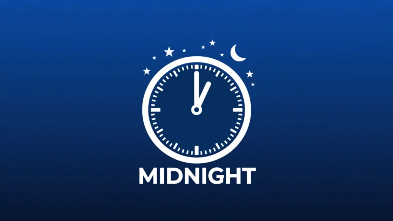 How Long Until Midnight Tonight? - live countdown timer