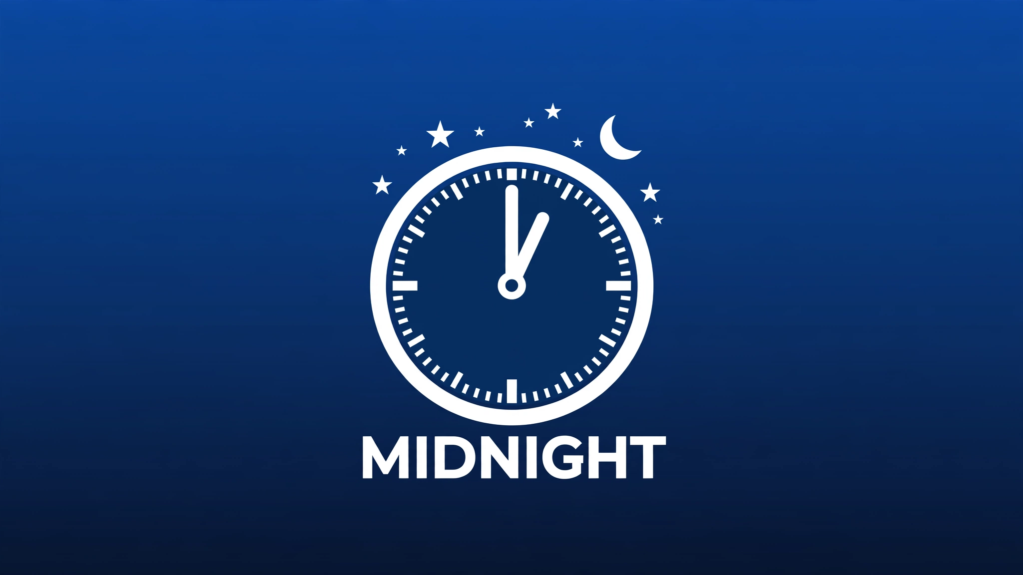 How Long Until Midnight Tonight? - live countdown timer